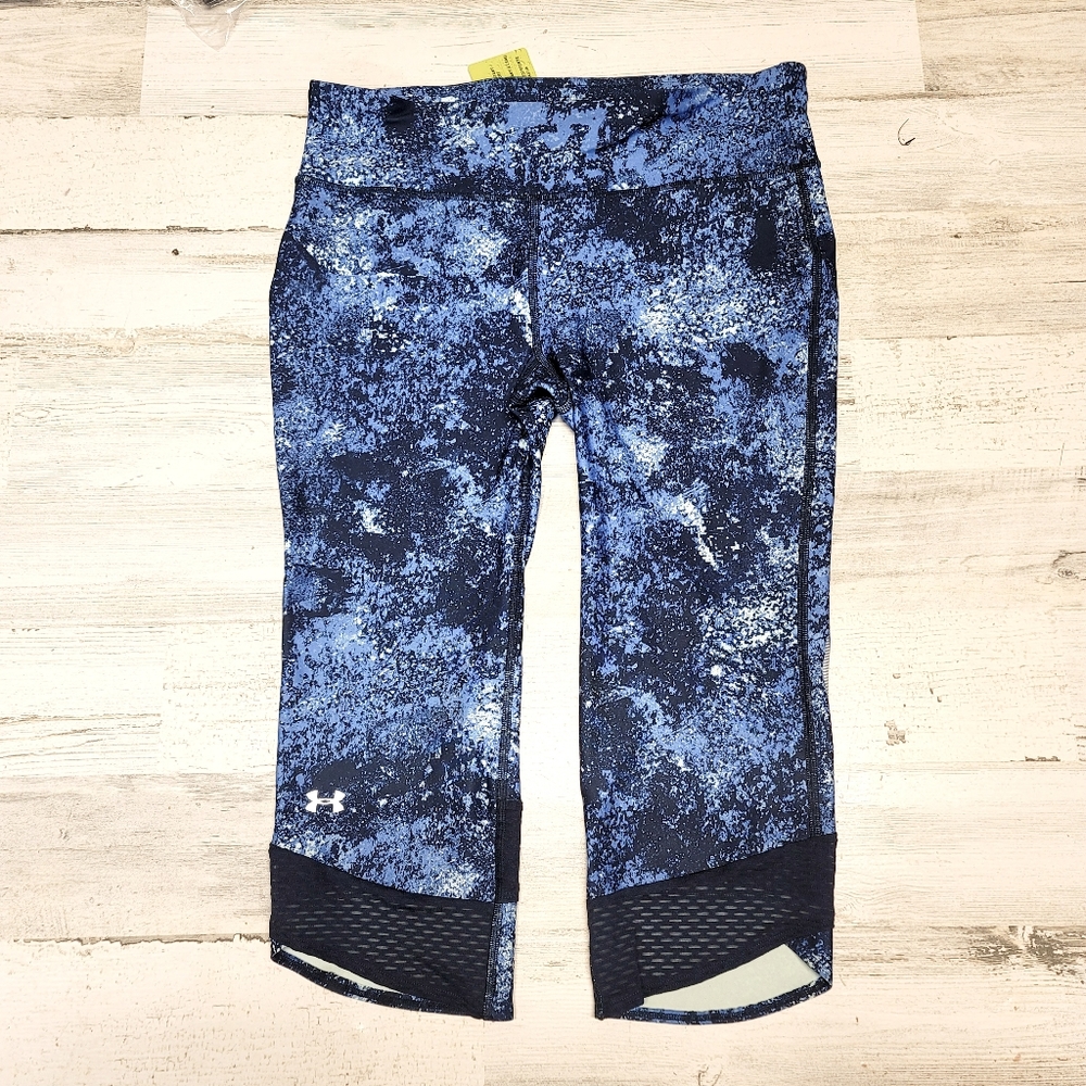 Under Armour heat gear fly printed capri